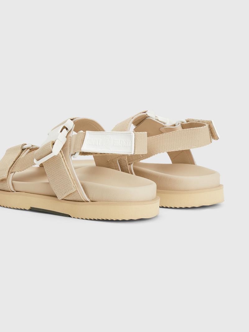 Férfi Tommy Hilfiger Travel Sandal Barna | HU 1438ILH